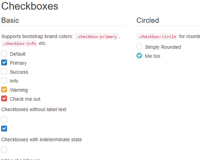 Awesome Bootstrap Checkbox