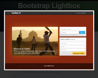 Bootstrap Lightbox