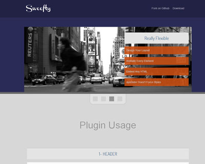 Flexible jQuery slider plugin