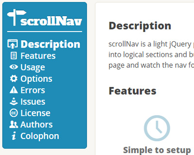 Best jQuery Scroll Plugins - HTML Lion